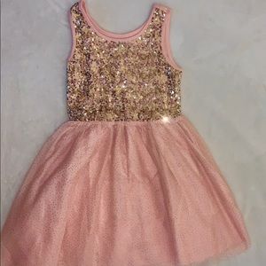 Girl Tulle and Sequence Dress
